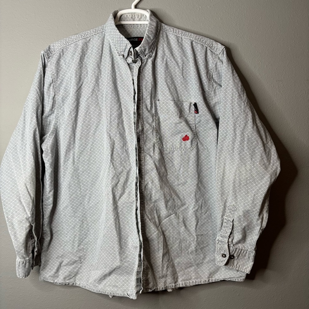Forge Cat2 FR Work Button Down Shirt Size XXL